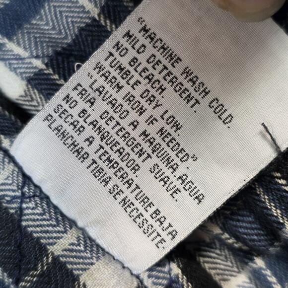 Coleman Outdoor Men's L VTG Denim Chore Jacket Lined Corduroy Collar Distressed - Picture 15 of 15